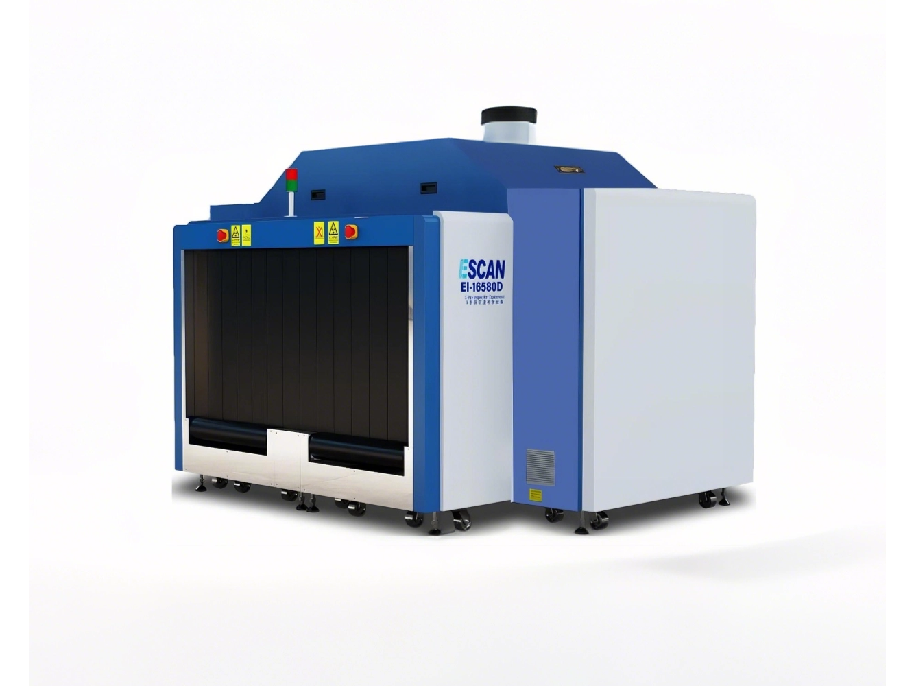 EI-16580D 위탁 수하물 엑스레이 듀얼 뷰 보안 검색 장비